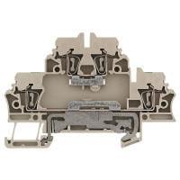 Weidmuller 1689970000 DIN Rail Terminal Blocks ZDK 2.5DU-PE
