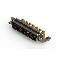 EDAC 629-24W7640-4T5 Mixed Contact D-Sub Connectors Right-angle Power Combo D-Sub Connector