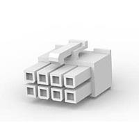 AMP Connectors - TE Connectivity 1586765-8 Receptacle Housing 8P RCPT DUAL F/H GLOW WIRE