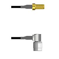 Amphenol Custom Cable Q-7104T0003018i RF Cable Assemblies SMA-SJ/TNC-RP G174 18I