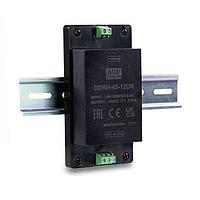 MEAN WELL DDRH-45-12DR Isolated 45W 150-1500Vin 12V 3.5A DIN Rail mnt