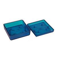 Hammond Manufacturing 1593JTBU Hand Held Instrument Instrument Case, ABS 2.6x2.6" ClearBlue