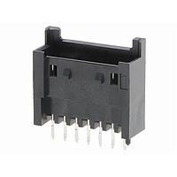 Molex 53517-1041 Mini-Lock PCB Header PCB Header Single Row Vert Thru Hole Matte Tin Plating Pos Lock 10 Ckts Blk