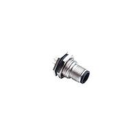 Amphenol LTW MSAS-17PMMP-SF8001 Sensor Cables / Actuator Cables M Series Sensor Connector, M12, A Code, Metal, 1.5A, 17 pins, Male Connector, Male Contact, Hexagonal, PG9, Screw Thread, PCB 180 , Receptacle, Front Fastened, Panel Thickness 4.5, IP68