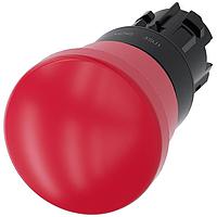 SIEMENS A6X30135398 Emergency Stop EM. STOP MUSHROOM PUSHBUTTON. 40MM. RED