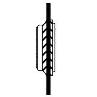 Analog Devices DS9093RB+ Plastic Card Mount iButton Plastic Card Mounts