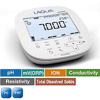 HORIBA PC2000 pH/ORP/Ion/Conductivity Meter (ION2000+EC2000 combined)