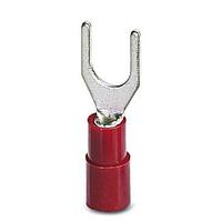 PHOENIX CONTACT 3240034 Spade Fork-typ cbl lug,red 0.5 - 1.5 mm2 M4