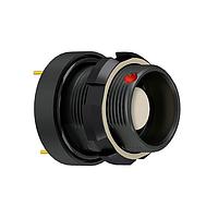 ODU GC1WAM-P17WMM0-000L Receptacle HD PM RECPT W SL, sz 1, IP6K8 / IP6K9K, 17 Contacts, A (light brown) Key