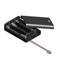 Keystone Electronics 2484CN Battery Holders 3 AAA CELL DENSIPAK W/PC CONNECTOR