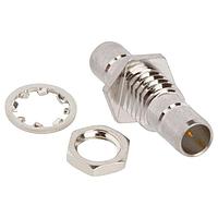 Amphenol RF 142249-75 RF Adapters - In Series SMB BLKHD JACK-JACK ADAPTER NICKEL MINI