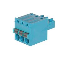 Same Sky (formerly CUI Devices) TBP03P1-350-07BEGY Plugs 2 24 Poles, Pluggable, Vertical, 3.5 Pitch, 28 16 (AWG), Terminal Block