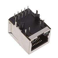 Adam Tech MTJ-88TX1-FSD-LH1-M47C1 Modular MODULAR JACK, SHIELDED, LED'S