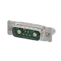 Amphenol CONEC 3007W2PAR71AA0X Mixed Contact D-Sub Connectors 7W2 M 30A PC TAIL 4-40 R.SPCR