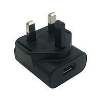 Phihong AQ03K-050A-R Fixed Plugs 2.75W 5V .55A UK Plug USB A