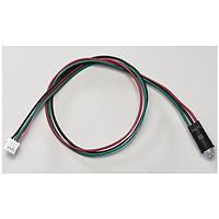 BIVAR PM53-BCW7.0CC LED Panel Mount Indicators 3 Leaded Red/Grn Wh Diff 7" Wire&Con