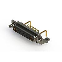 EDAC 630-17W2650-1T5 Mixed Contact D-Sub Connectors Right-angle Power Combo D-Sub Connector