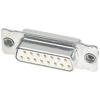HARTING 09641117218 Receptacle D-Sub C-Filter 9pin female, solder buckets, M3 Clinch Nut, 47pf