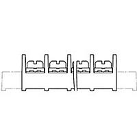 Molex 38922-0009 Barrier Terminal Strip without Mounting Ends 8.26MM BARR STRP W/O MOUNT ST 9C