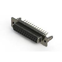 EDAC 628-M25-221-BT5 D-Sub Connectors - Standard Density Vertical Machined D-Sub Connector