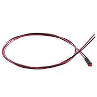 BIVAR PM3RDW24.0 LED Panel Mount Indicators Red 655nm 40mcd Diff Lens Wire