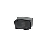 Bud Industries PTT-10482-C Terminal Block Junction Box 4 Central Terminal Blocks with Clear Cover (3.6 X 2.2 X 1.7 In)
