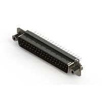 EDAC 627-037-220-263 D-Sub Connectors - Standard Density Vertical Metal Body D-Sub Connector