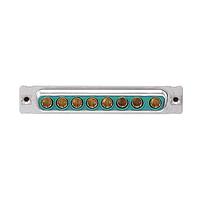 Amphenol CONEC 3008W8SXX69E40X Mixed Contact D-Sub Connectors 8W8 F 20A PC TL 4-40 REAR SPACER/CLIP