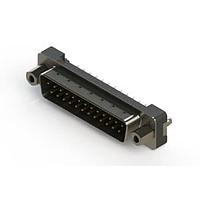 EDAC 627-025-620-217 D-Sub Connectors - Standard Density Vertical Plastic Body D-Sub Connector