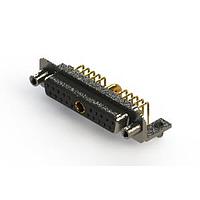 EDAC 630-21W1640-2N5 Mixed Contact D-Sub Connectors Right-angle Power Combo D-Sub Connector