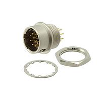 Adam Tech SD-PNN12-MMLRH-P00-000 Receptacles CONN RCPT MALE DIN 12POS SOLDER