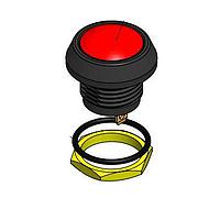 Lumex W49-115 Standard Switches PBS 12mm SPST 0.1A 48V mom plastic 105C