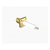 Amphenol RF 901-1GF705590AE Connectors 3/8 4Hole Flng Gold Epoxy, Post Contact