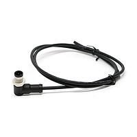 Amphenol LTW M12A-03BMMM-SR8B01 Sensor Cables / Actuator Cables M12 Circular Metric Connector, A Code, Metal, 4A, 03 pins, Male Connector, Male Contact, Right Angle, Screw Thread, Overmolded, Length 1000mm, IP68 / IP69K