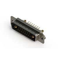 EDAC 627-17W2224-2NA Mixed Contact D-Sub Connectors Vertical Combo Dsub