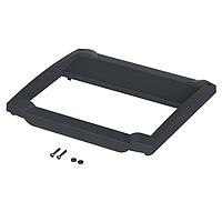 BOPLA 20201224 Frames FRAME, SCREW-ON, BOCARD, 229 X 203 X 19MM, GR GRAY, OPEN, ABS, BCD 200 FO-K-7024