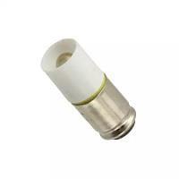 VCC VC1512135UY3 Based LEDs T1 3/4 Mgt Groove LED Yellow 24V DC