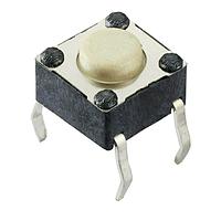 CTS Electronic Components 222ADVAB Compact Tactile Switch Thru Hole AF 260gf Act. Dir. Vertical
