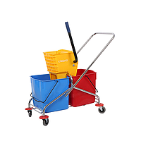 Clepro CB43 Xe đẩy vắt cây lau nhà 2 ngăn