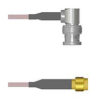 Amphenol Custom Cable Q-0D0680005009i RF Cable Assemblies BNC-RP/SMA-SP G316 9I