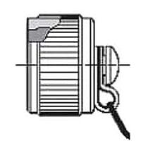 Amphenol Socapex RJFTVC7N Cap Jam Nut Recept Cap Nickel