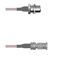 Amphenol Custom Cable Q-1T05H0005060i RF Cable Assemblies N-SJB/HDBNC-SP G316 60I