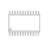 Lumissil IS31FL3739-GRLS4-TR LED Display Drivers 88 or 79 LED Matrix programmed via 1MHz I2C compatible interface, SOP-24 (15.4mm x 10.0mm), T&R
