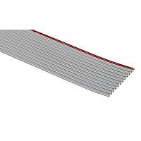 3M Electronic Solutions Division 8125/14 Round to Flat Cables 14/CAB/RC/24AWG/STR /.100 /GRAY/PVC