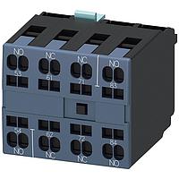SIEMENS 3RH19212XA220MA0 Control Switches AUXILIARY CC.BLK,2NO+2NC, LOC.DIGIT 5..8