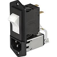 Schurter 5145.0646.610 Inlets 5145 POWER ENTRY MODULE W. FILTER 8A