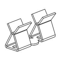 LeaderTech TC-01-MINI Clips Board Level Mini Shield Mounting Clip