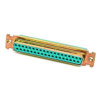 Cinch DCMAME37S Receptacle DSUB 37F CRIMP E G50 ZINC
