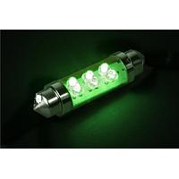 JKL Components LE-0603-02G Multi-Chip Based LEDs Grn 525nm 12V Festoon LED Lamp