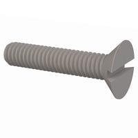 Essentra Components 50M040070H020 Slotted Countersunk 90 Slotted CSK Screw, M4 X .7 Thread, 20mm Lg